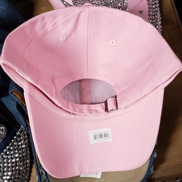 Bling Crown Pink Ball Cap - Picture 2 of 2